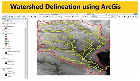 Watershed Delineation Using Arcgis ARCGIS How To Delineate ARC HYDRO? YouTube