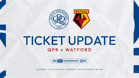 watford vs qpr tickets