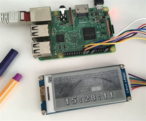 Waveshare E-Paper Raspberry Pi Tutorial