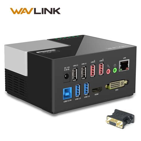 WAVLINK USB 3.0 Universal Docking Station 77.86 (REG 119.99