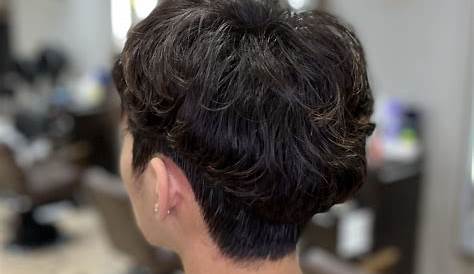 Wavy Perm Male Pin On Men's Haircuts