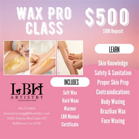 Wax Classes Online