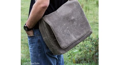 Waxed Canvas Sewing Pattern