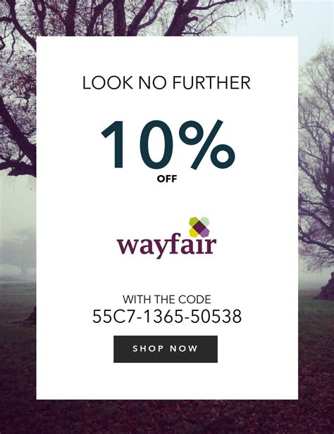 Wayfair Canada Promo Code For First Order