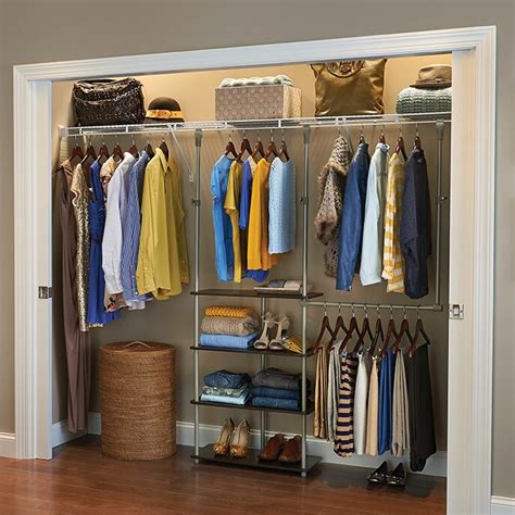 wayfair closet organizer 53 w closet system