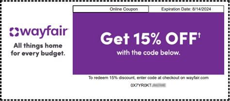 Wayfair Coupon Code December 2020