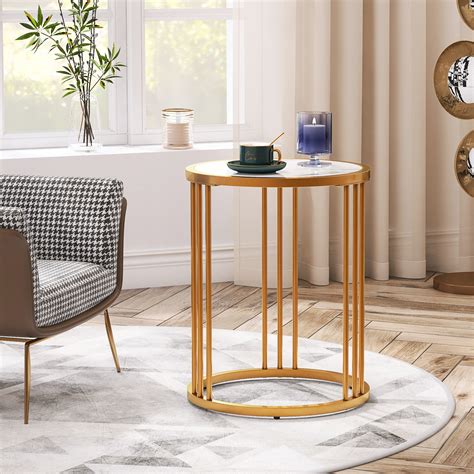 Wayfair End Table Gold