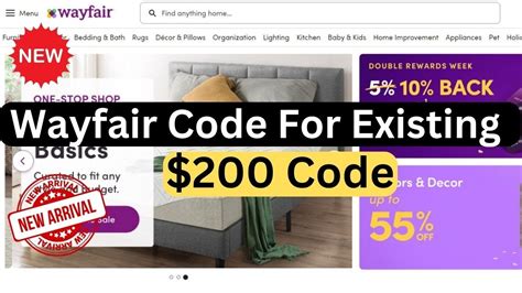 Wayfair Furniture Discount Code