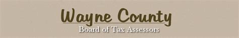 wayne county in tax assessor