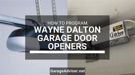 wayne dalton quantum 3213 garage door opener programming
