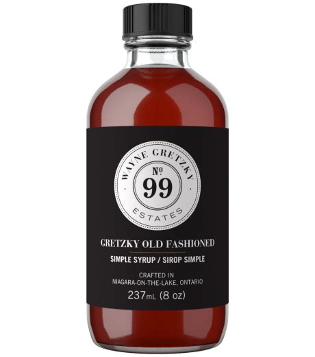 wayne gretzky old fashioned simple syrup
