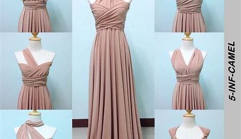 Ways To Wear Infinity Dress +8 New An INFINITY CONVERTIBLE DRESS Plum