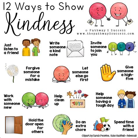 ways of showing kindness