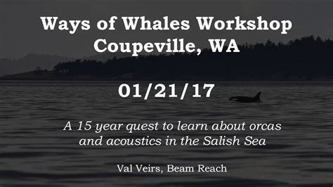 ways of whales workshop