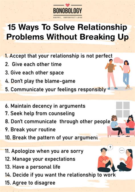 ways to help relationship problems