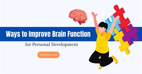 ways to improve brain function for personal development ppt