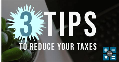 ways to reduce taxes owed
