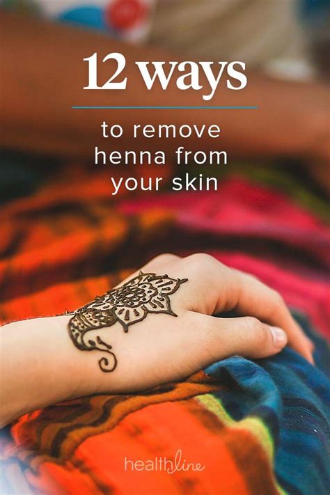 Ways To Remove Henna