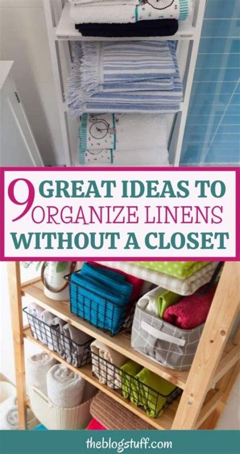 Ways To Store Linen