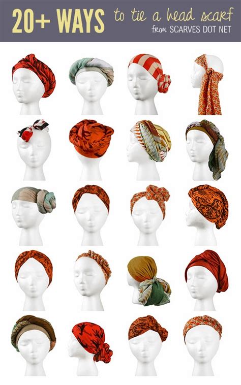 Fresh Ways To Tie A Scarf On Your Head For Hair Ideas