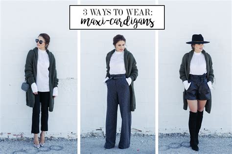 Perfect Ways To Wear Your Cardigans This Fall 01 Fall transition