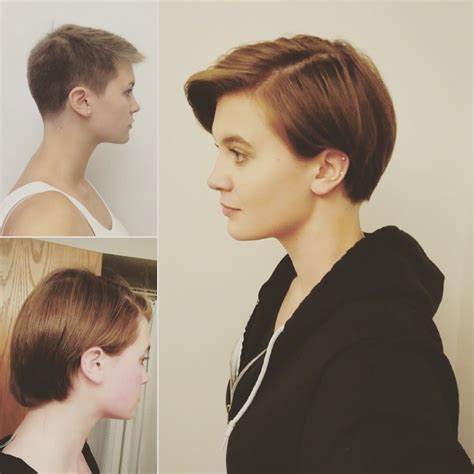  79 Popular Ways To Wear Short Hair When Growing It Out For Short Hair