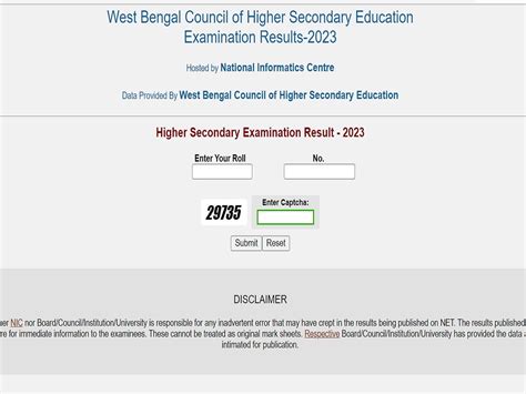 wbchse hs result 2023