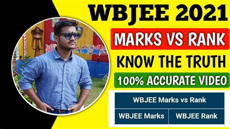 wbjee 2021 marks vs rank