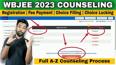 wbjee counselling 2023 fee payment