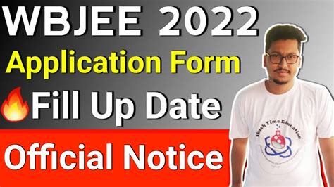 wbjee form fill up 2022