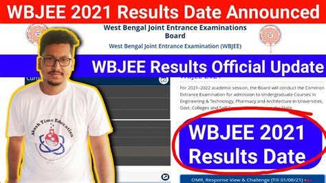 wbjee result date 2021