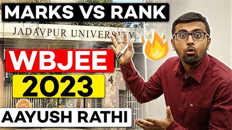 wbjee score vs rank