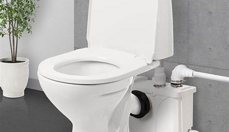 WC avec Broyeur intégré silencieux Toilette céramique