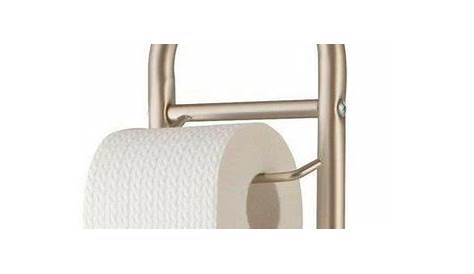 2 in1 WC Garnitur WC-Bürste mit Ständer Toilettenbürste Rollenhalter