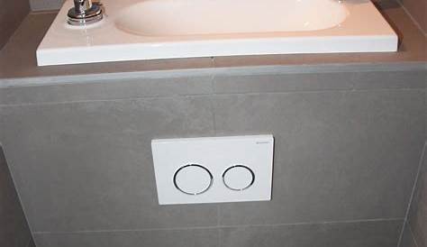 WC suspendu avec grand lavemain intégré WiCi Bati