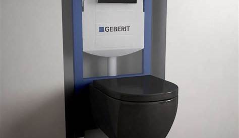 Geberit Pack WC suspendu BanioGary Noir brillant Compact