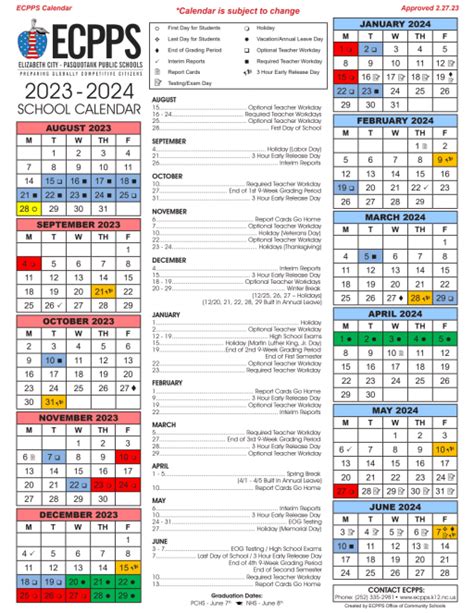 Wcpss Traditional Calendar 2024-25