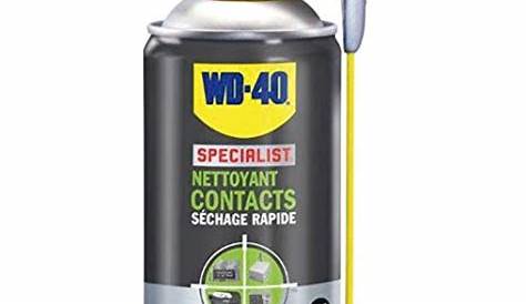 WD40 Specialist Nettoyant Contacts Aérosol Double