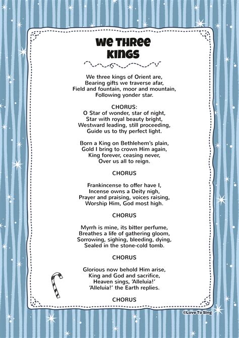 Cedarmont Kids We Three Kings with lyrics YouTube