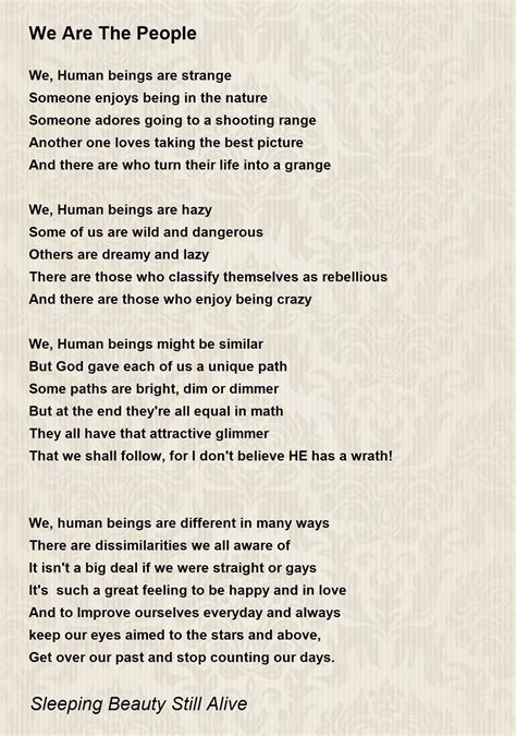 we are the people lyrics deutsch