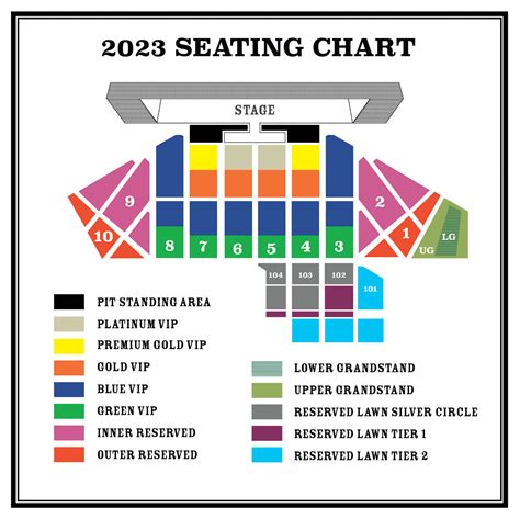 we fest 2023 seating chart