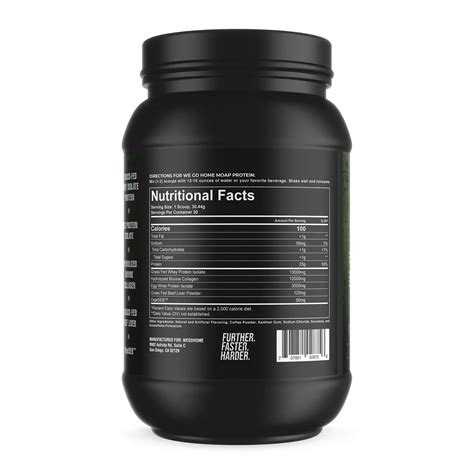 we go home supplements