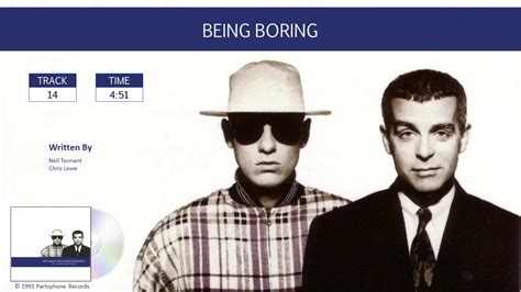 we were never being boring pet shop boys
