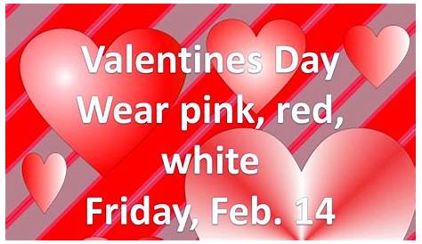 Wear Pink Or Red For Valentine's Day Why Are White And The
