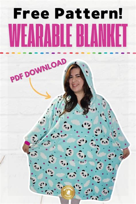 Wearable Blanket Knitting Pattern