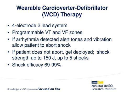 Wearable Defibrillator Guidelines