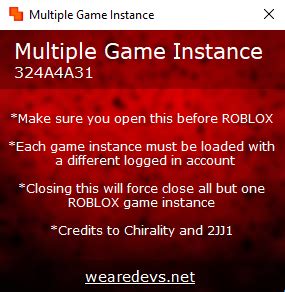 wearedevs multiple roblox