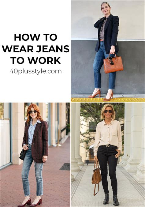 11 Ways You Should Be Wearing Jeans to Work Who What Wear