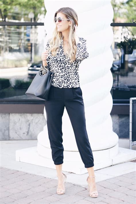 This Is Exactly How to Wear Joggers to Work Who What Wear