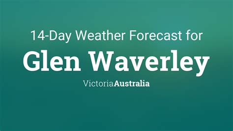 Weather Glen Waverley Hourly